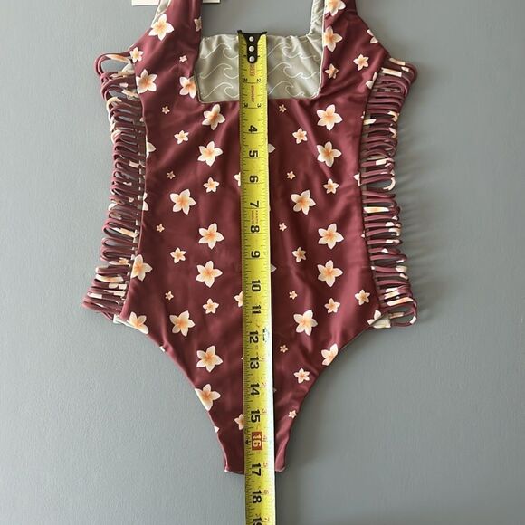 NWT Nirvanic PLUMERIA CLAY EZEL ONE PIECE Size XS - Picture 11 of 11